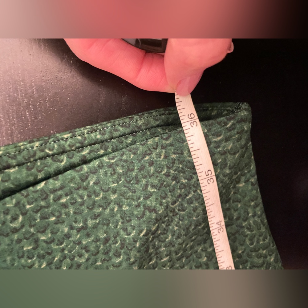 Gap Green Dark Green Pattern Print Workout Exerci… - image 5